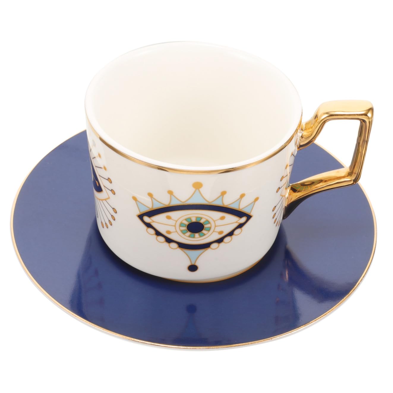 Alipis Keramik Kaffeetassen Satz Espressotassen Mit Untertassen Modisch Und Vielseitig Für Kaffee Tee Und Getränke Langlebig Und Alltagstauglich
