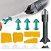 Produktbild SAFETYON Silikonentferner Fugenwerkzeug Set 13 Stk, Silikon Abzieher Dichtungswerkzeugsatz Dichtmittelentferner Caulk Düse 3 in 1 Multifunktional Silikon Schaber Set für Küche Bad Boden Fliesen Sink