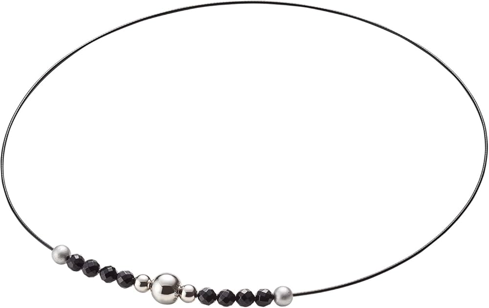 Amazon.co.jp: ファイテン(phiten) ネックレス ワイヤー オニキス