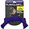 Playology Dog Toys | Dri-Tech Dental Rope Toy for Dogs – Gentle on Teeth | Medium Pork Sausage Scented Toy – Easy to Clean and Made from Non Toxic Materials