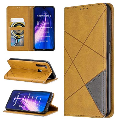 Étui Jaune Losanges Redmi Note 8 | La Protection Solaire et Tendance