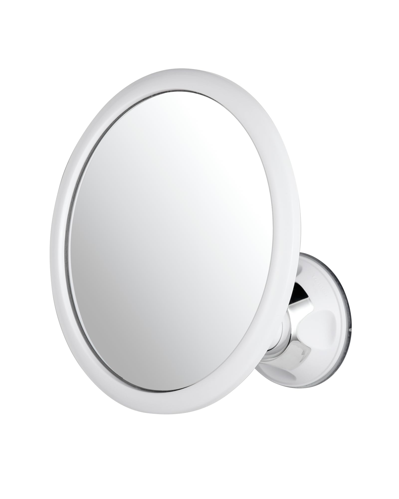 Miroir Anti-Buée Rond pour Douche - 17 cm avec Ventouse Puissante