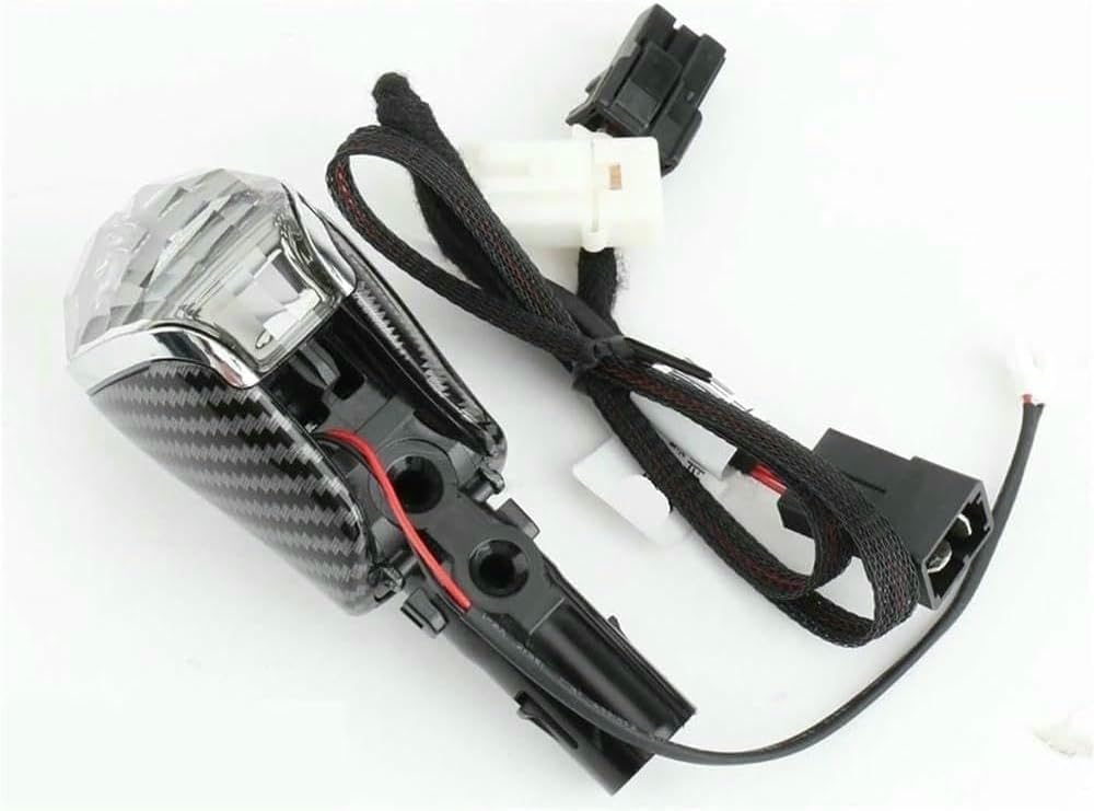 Car Shift Knob Crystal Gear Shift Knob LED Atmosphere Light for Honda for Accord 2018 2022 for Civic for Fit 2021 for CRV XRV ZRV 2023 Stick Head CarAccessorie(Style A)