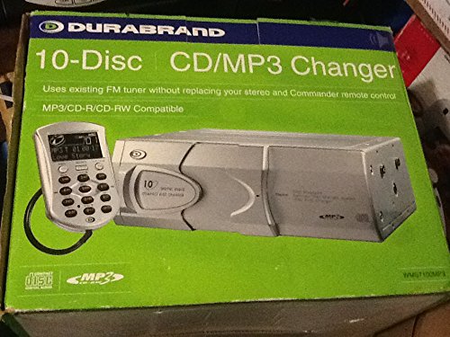 Durabrand 10 Disc CD/MP3 Changer WMS7100MP3