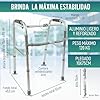 OrtoPrime Andador para Ancianos de Aluminio - Plegable, Ligero y Ortopédico - Sin Ruedas, para Adultos Mayores - Taca Taca #1