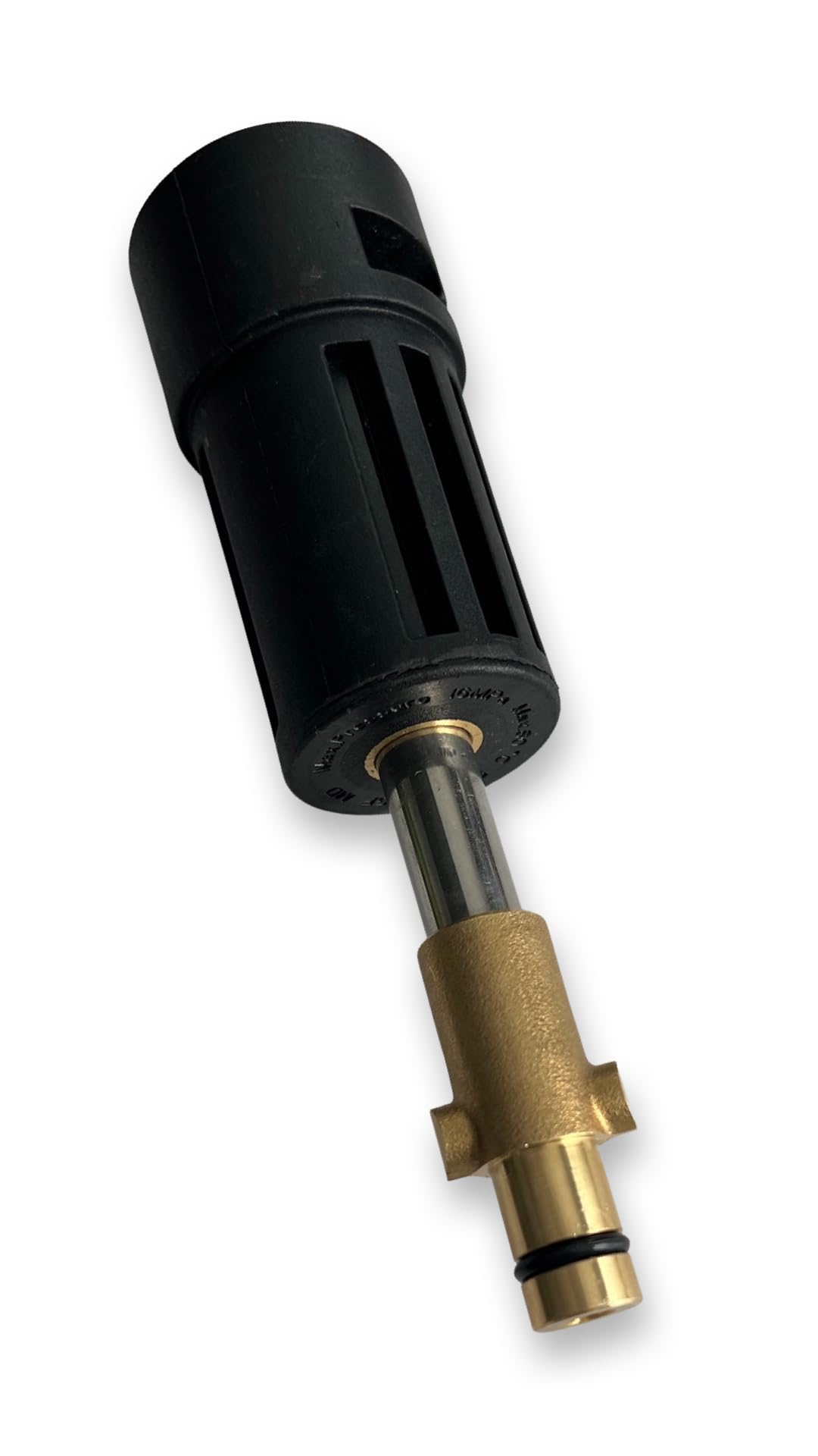 M&M Smartek adaptador alta presión compatible con Kärcher/Nilfisk | Adaptador robusto para sistemas de alta presión compatibles; comprobar rosca, conexión, junta, presión y equipo seguro.