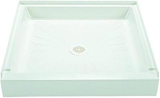 3636M Durabase Fiberglass 36-Inch x 36-Inch Shower Base, White