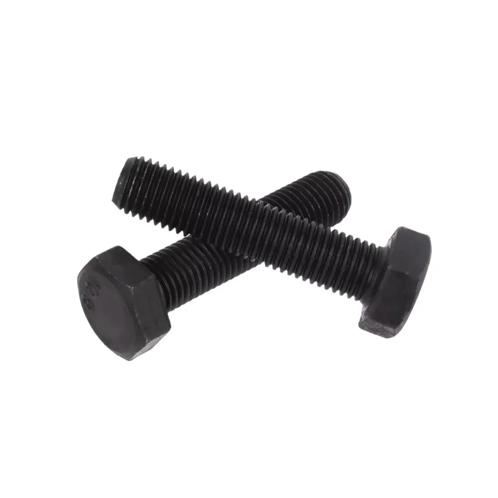 1/2/5 Pz Nero Acciaio Al Carbonio Di Grado 10.9 M18 M20 Pieno/Mezza Filettatura Passo Fine Viti A Testa Esagonale Esterna Bulloni(M18x2x70(2pcs))