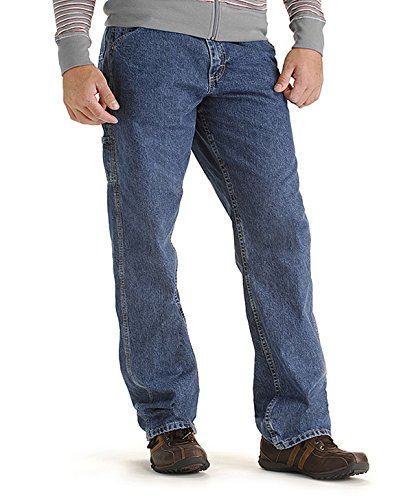 Lee Men s Big-Tall Carpenter Jean, Original Stone, 54W x 32L