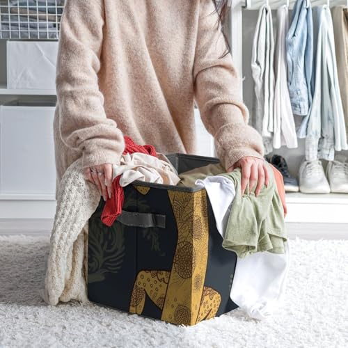 Cube de rangement pliable gecko pour armoires encombrées de vêtements