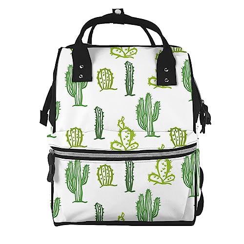 Sac à dos ordinateur portable vert cactus contre le mal de dos