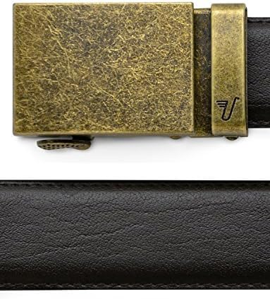 Mission Belt Men's Leather Ratchet Belt, 40mm Metal Collection - Image 3