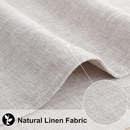 Homing Neutral Beige Cloth Placemats Set Of 6 – Cotton Linen Blend Washable Farmhouse Dining Table Mats For Indoors & Outdoors, Easy To Clean, 13 X 19 Inch #TOP2