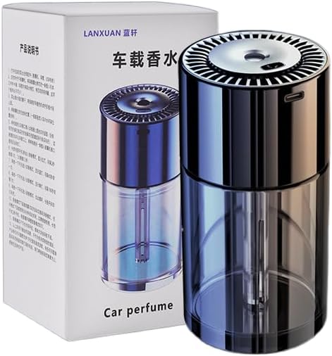 Miniatura 2 de Ambientador de coche inteligente, atomizado nueva experiencia de olor, spray automático coche aromaterapia coche nueva fragancia inteligente (Hilton