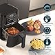 Princess Mini Heißluftfritteuse - 3,5 L – 70 Prozent weniger Energieverbrauch – 11 Programme – Airfryer – 182031