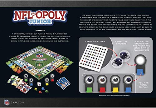 MasterPieces NFL-Opoly Junior Board Game, Collector's Edition Set, for 2-4 Players, Ages 6+ by Masterpieces - Image 3