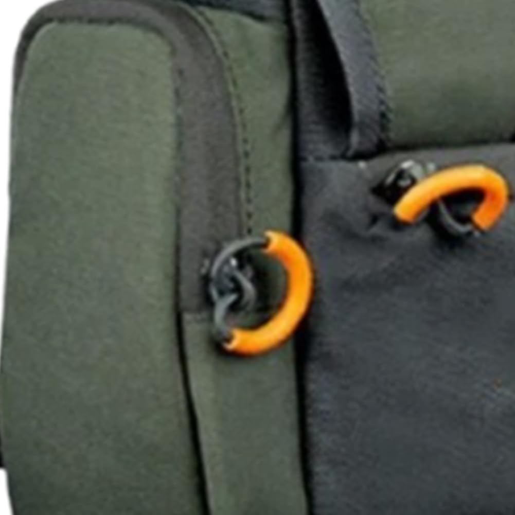 Paquete de Cofre del arnés Binocular con Bolsillo y Cubierta de Lluvia para Caza (Verde)