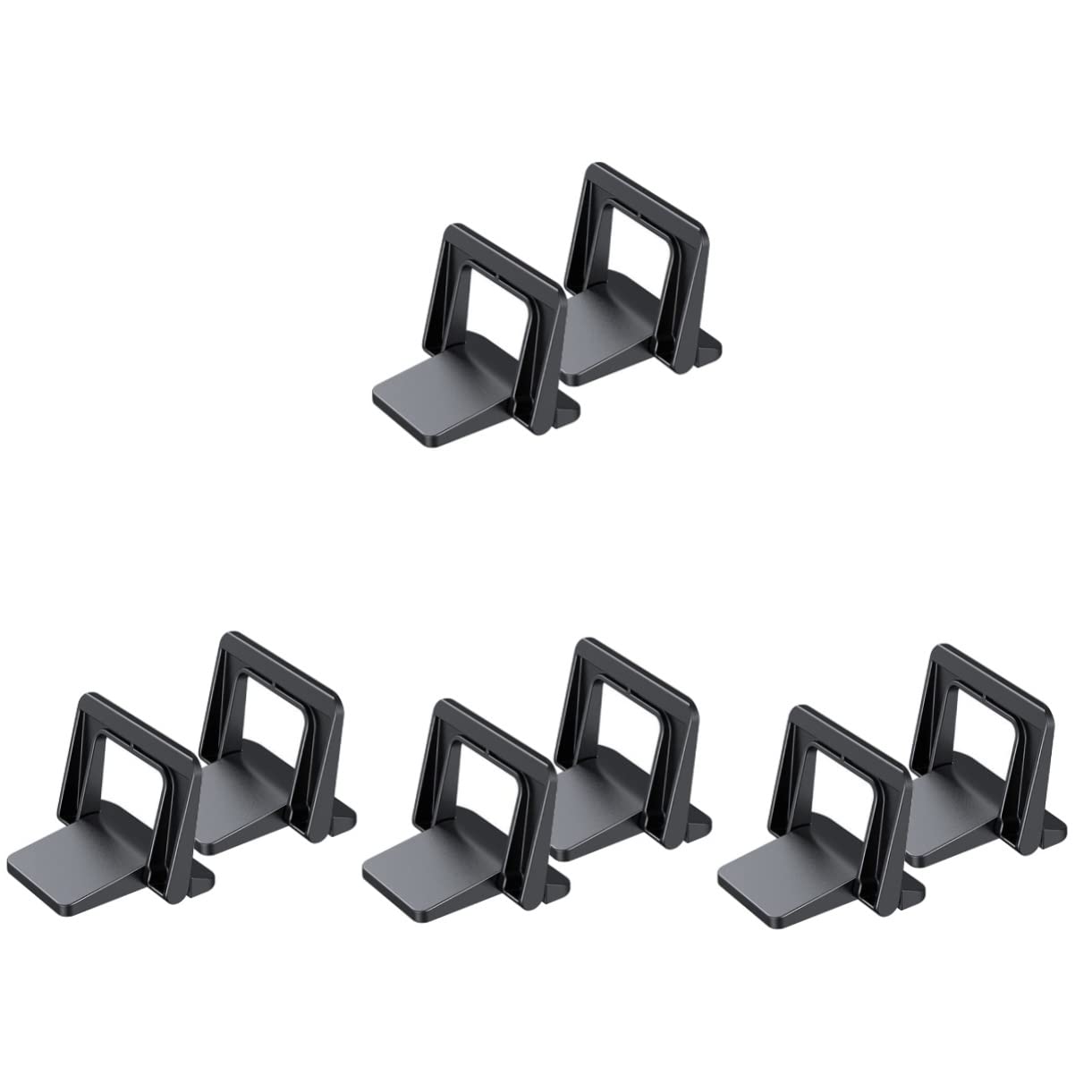 UKCOCO 4pares Soporte Plegable para Portátil Ergonómico Elevador De Laptop para Oficina y Hogar Diseño Compacto y Portátil Compatible Laptops y Tablets
