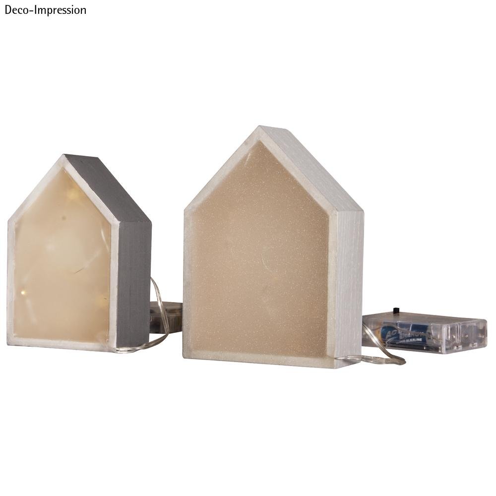 Cadres En Bois Rayher - 2 Tailles (14x10x4 Cm Et 12.5x8.5x4 Cm) - Bois Naturel - Neuf