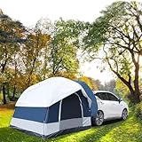 KK-GGL Tienda De Cola De Automóvil Portátil, Carpa para Acampar Al Aire Libre, Carpa De Portón Trasero SUV, Plegable 4 Personas Tienda De Toldo De Portón Trasero para Pesca