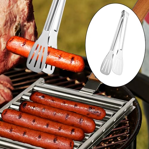 Rodillo para Hot Dogs de Acero y Madera 9.5 pulg miniatura 4