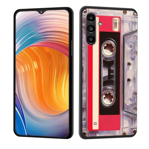 Coque Galaxy A13 5G silicone design cassette vintage au quotidien