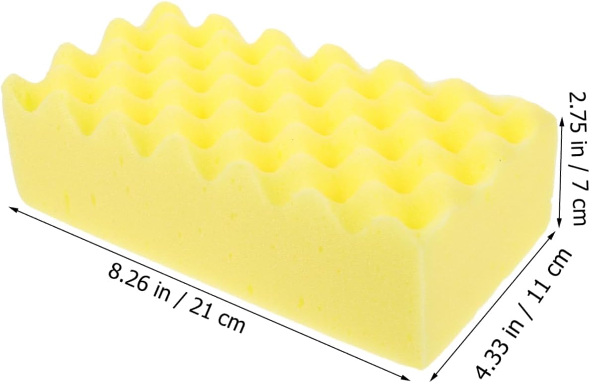 ULTECHNOVO Efficient Cleaning Sponge Car Washing Sponge Soft Texture Multi-Functional