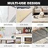 Foboull Keep Couch Cushions from Sliding, Keep Bed and Topper Pad from Sliding for Sofa, Couch, Chair Cushion, Mattresses, Easy Trim, Slip Resistant, Grips Helps Stop Slipping #1