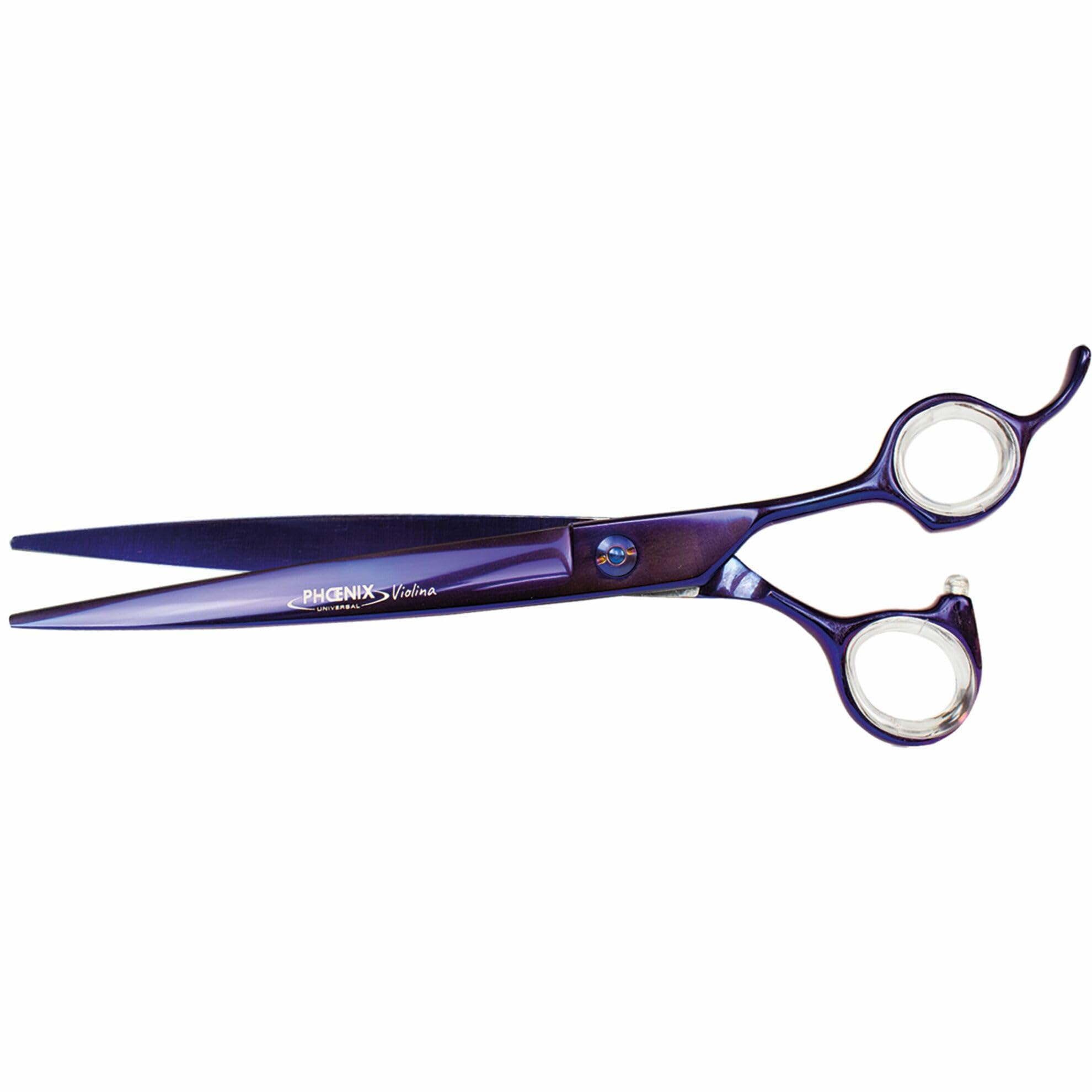 Phoenix Violina Ciseaux de Toilettage Professionnels, 17,5 cm ou 20 cm, Acier Inoxydable 440C, Violet