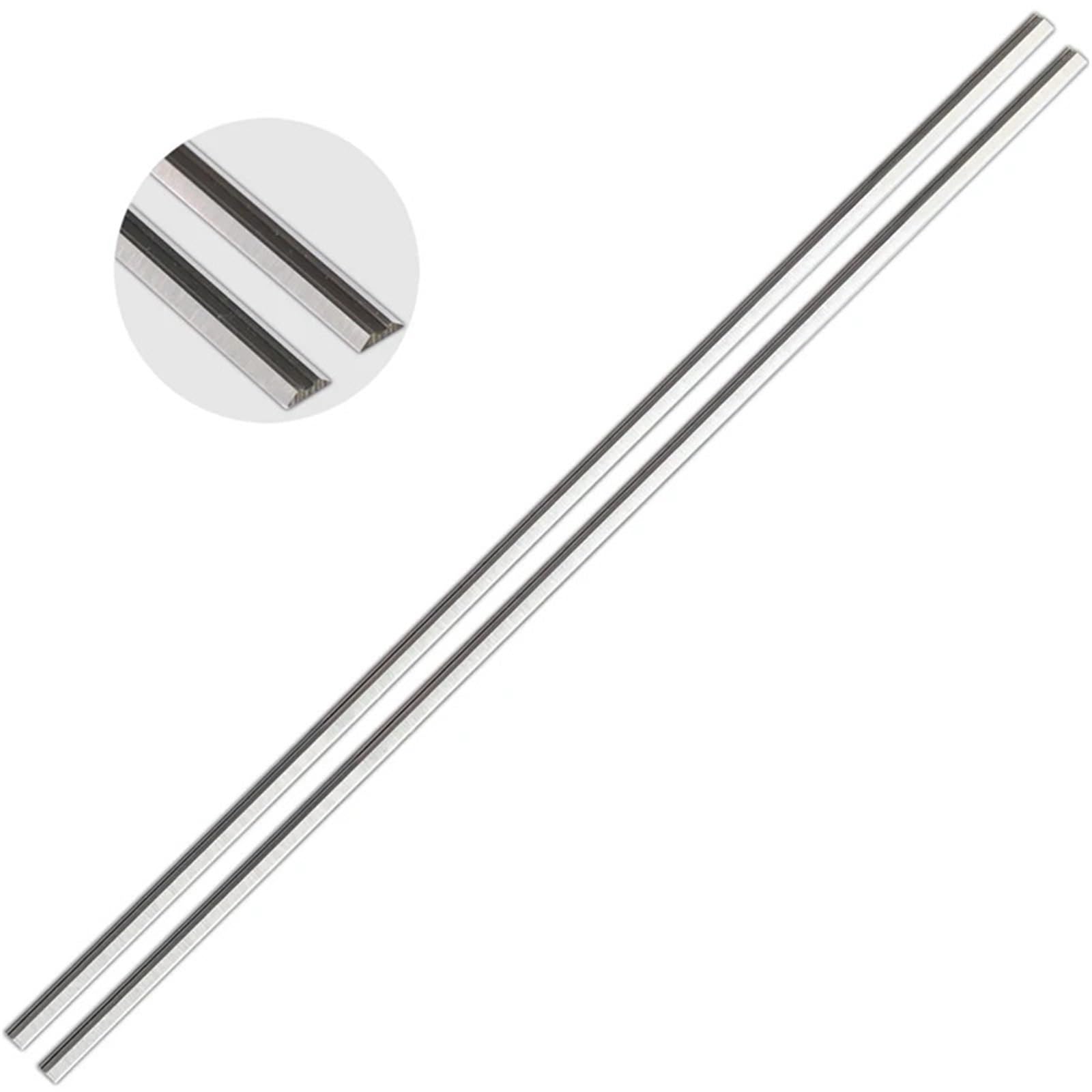 Cuchillas Cepilladoras HSS De 306x8x2,0mm, Aptas For Cepilladora De Espesor 2012 Y 2012NB, Doble Filo Tratado Térmicamente