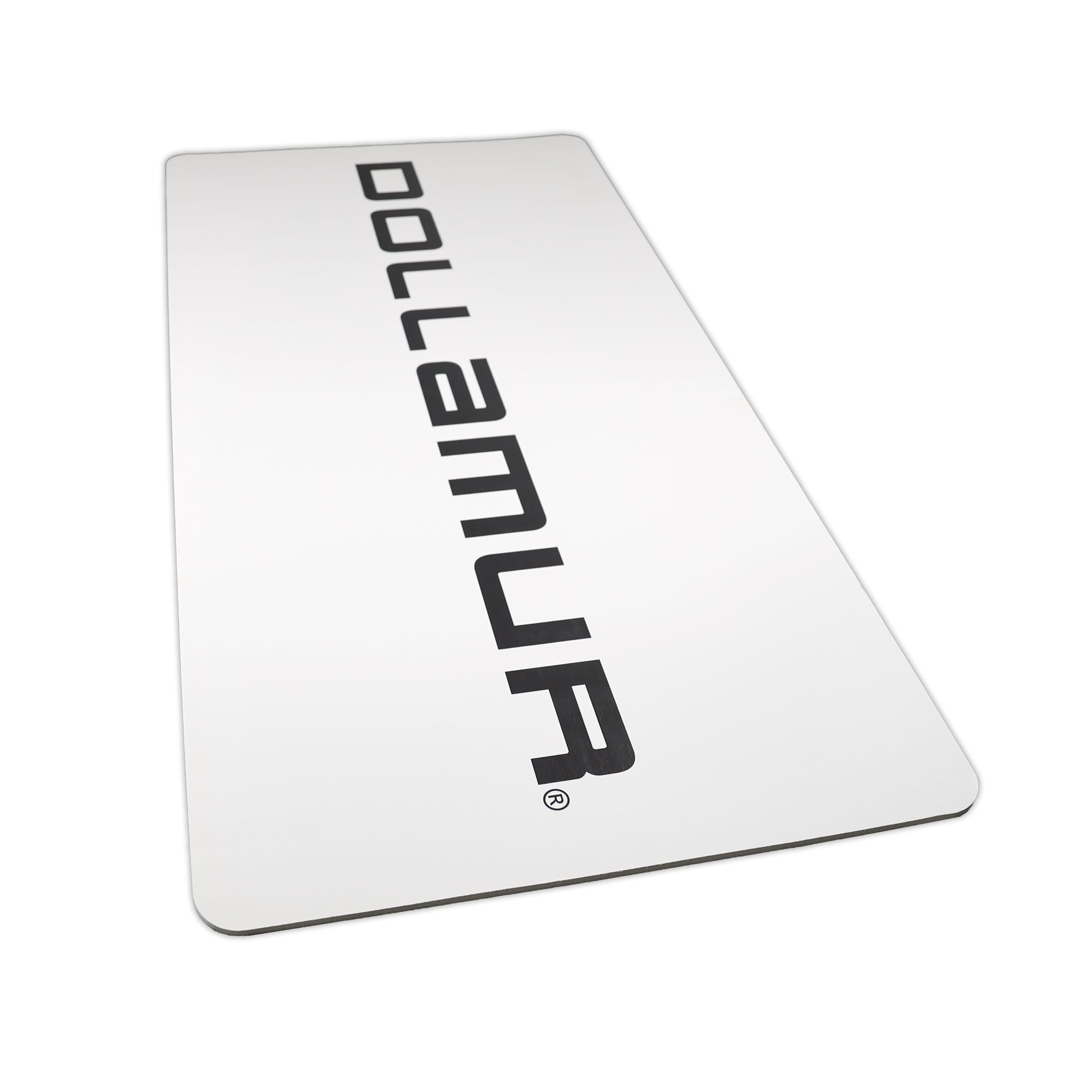 Dollamur 3x6 Signature Workout Mat - White - Thick Yoga Mat