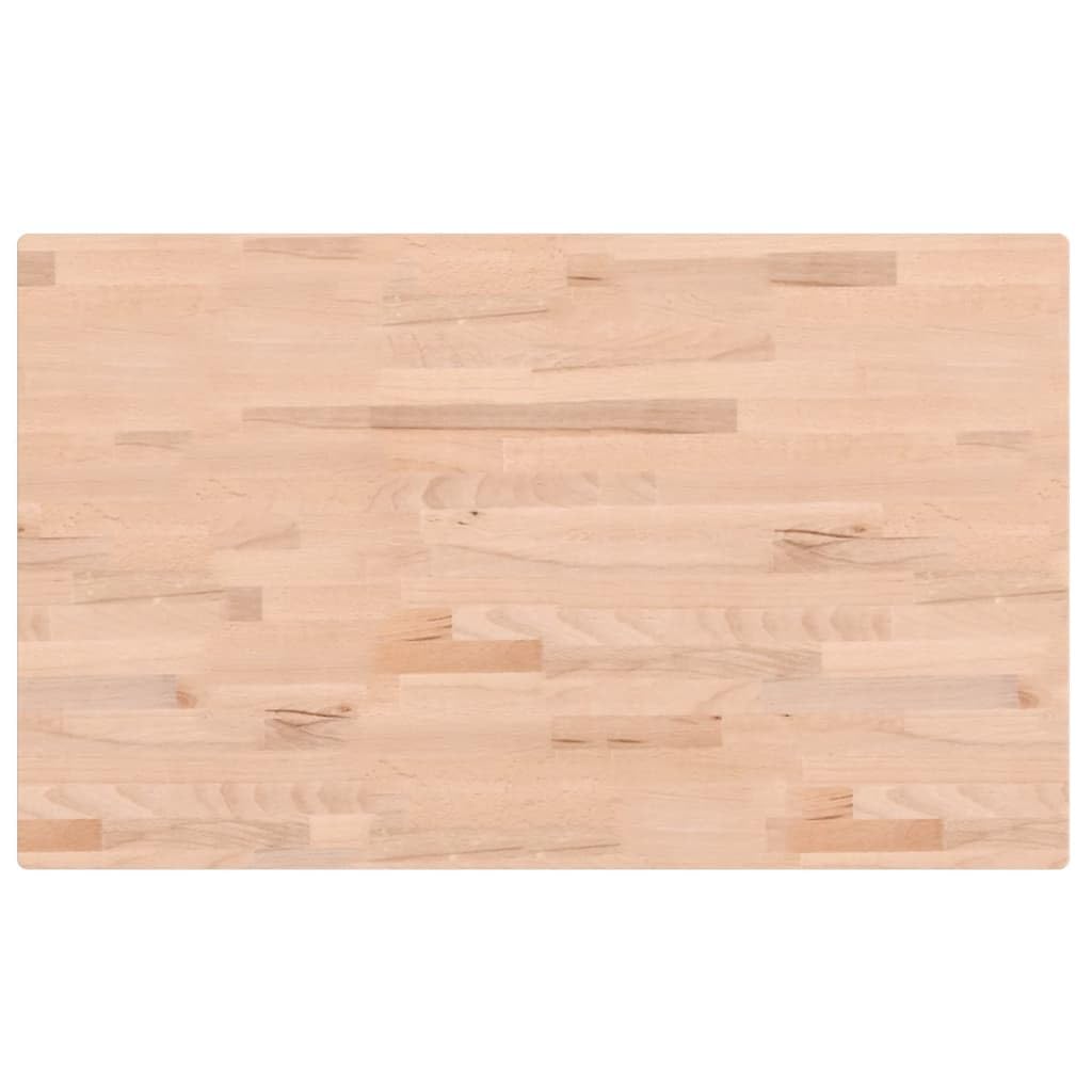 vidaXL Werkbank 100x60x81,5 cm Massivholz Buche Rechteckig, Arbeitstisch, Werkzeugbank, Werkbank Massivholz, Werktisch, Werkbank Holz, Werkbank Metall