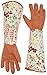 Leather Rose Pruning Gardening Gloves Puncture Resistant,Yard Work Gloves Pruning Gloves,FAUX SUEDE for Men Women(HCT01 #A)