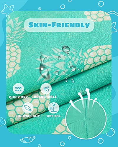 Image of maamgic Boys Swim Trunks with Compression Liner Toddler Stretch Swim Shorts