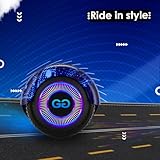 Gift Gadgets G1 Galaxy Blue Hoverboard & Hoverkart Bundle | Self-Balancing 6.5" Scooter with LED Lights & Bluetooth | Hoverboard and Kart Bundle | Hoverboard Go Kart Bundle for Kids, Teens, and Adults - Image 7