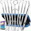 10 Pack Dental Tools Set With Case - Blue