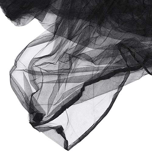 Morden Ms Bed Canopy Netting For Single To King Size, Mosquito Net Princess Round Hoop Hanging Curtain Netting, Round Hoop Sheer Fit Crib, Twin, Full, Queen(Black) #TOP5