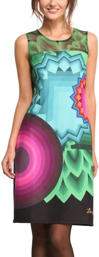 Desigual Dress Vest_CHEEVER, Color: Multicoloured