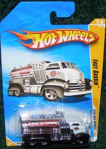 HOT WHEELS 2009 NUEVOS MODELOS 14 DE 42 GASSIN RÁPIDO BLANCO