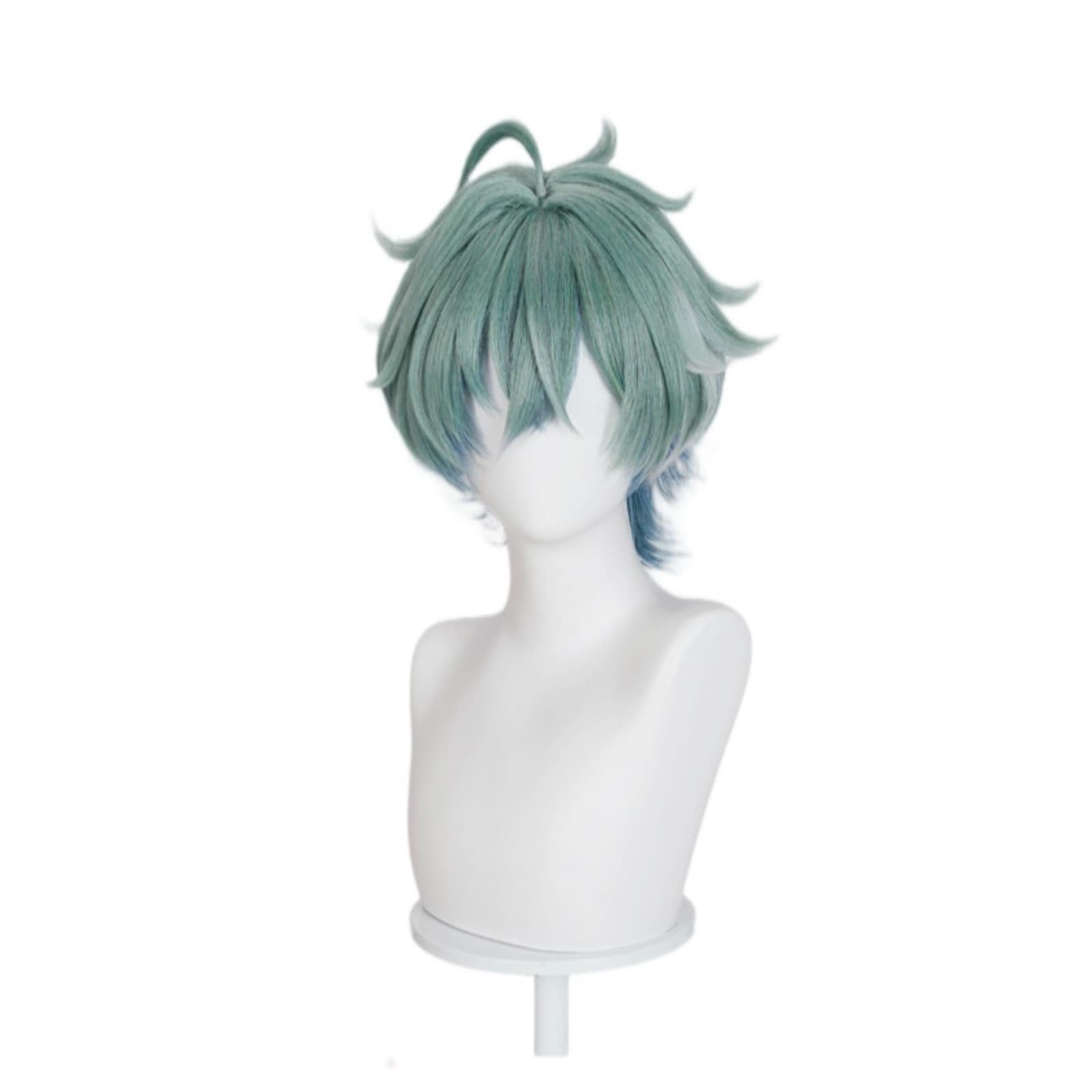 Amazon.co.jp: 【Azuiblc】原神 ローエン コスプレ ウィッグ 緑