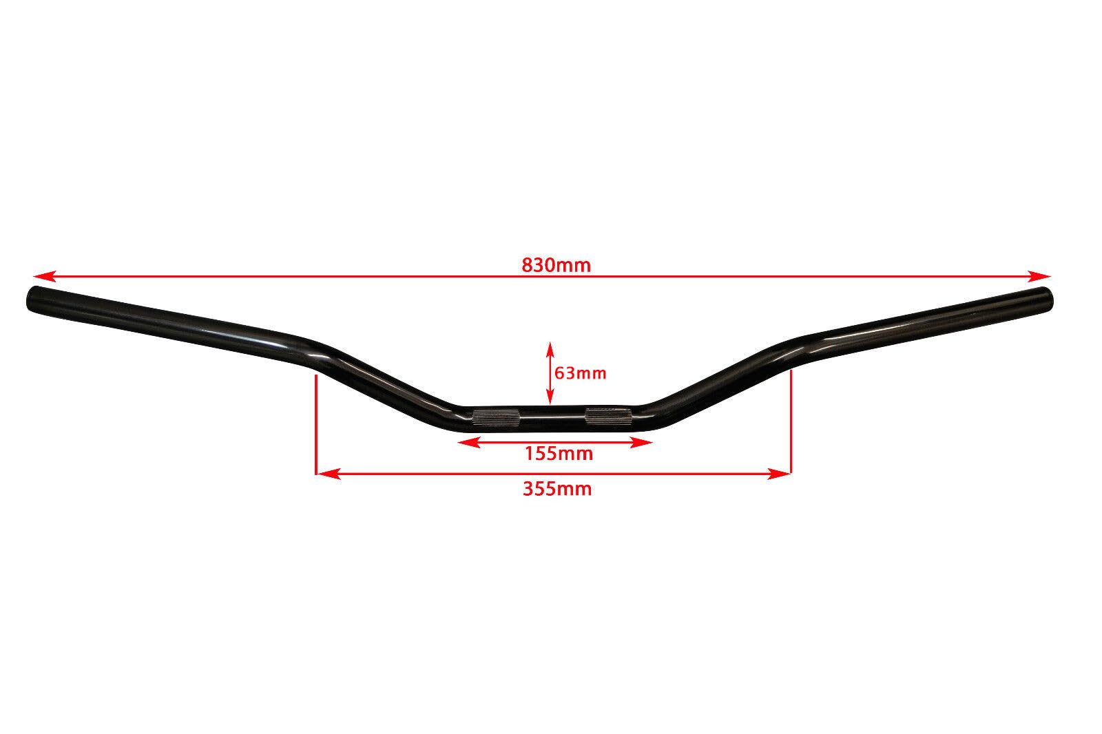 Motorcycle Drag Handlebars - 22mm (7/8 Motorcycle Drag Handlebars - 22mm (7/8