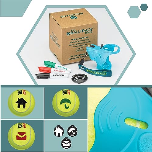 BallTrace Blue Tennis Ball Marker - Image 2