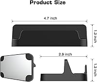 Vista 6 de DLseego Base de soporte portátil para cubierta de vapor, soporte de consola de interruptor, base de montaje estable con almohadilla de silicona