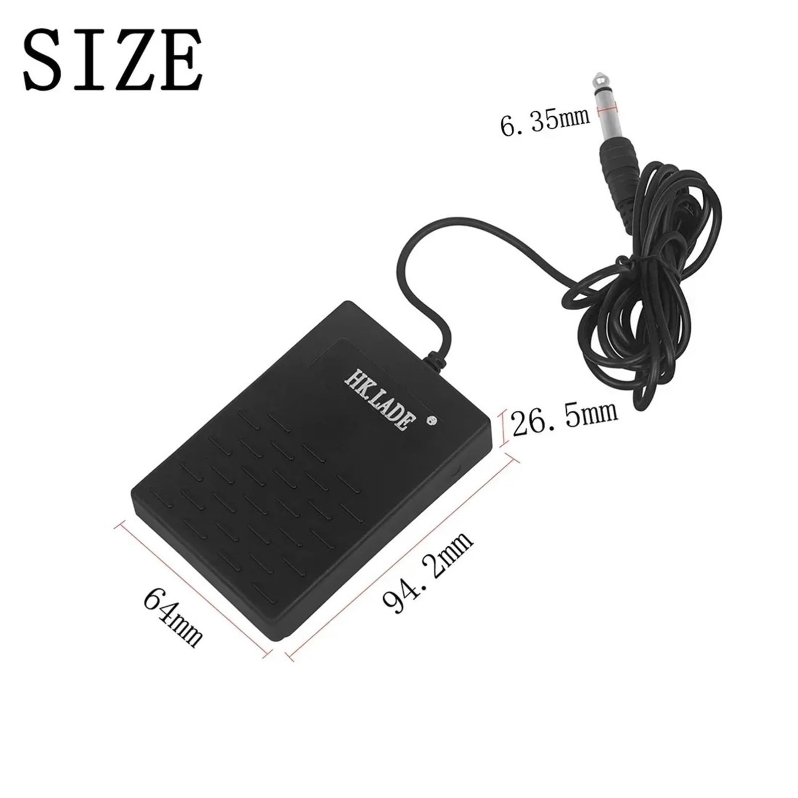 Pedal de sostenido Teclado de pedal amortiguador sostenido | Accesorios de piezas de instrumentos musicales de teclado de pedal de piano(10 pcs)