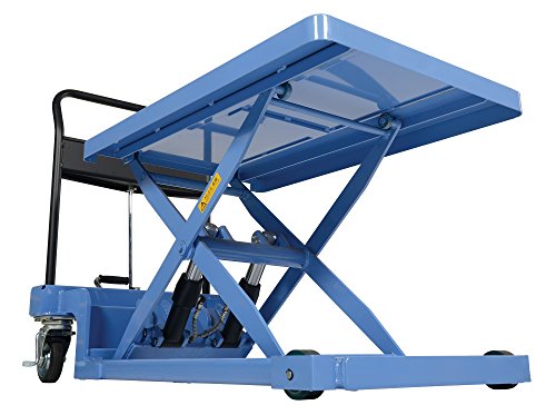 Vestil Cart-900-Lp Low Profile Hydraulic Scissor Cart,Blue #TOP2