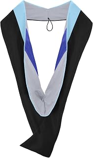 Masters Hood for Education, Counseling & Guidance, Arts in Education College Degrees - Unisex