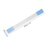 Vista 2 de uxcell Cable plano flexible, 5 pines 0.020 in paso 1.181 in FPC FFC cable de cinta 5pcs (tipo A)