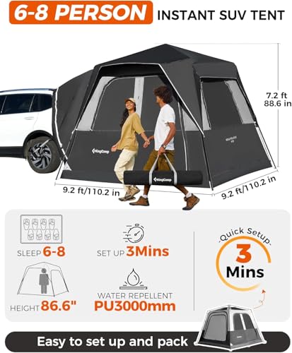 KingCamp SUV Tent 6-8 Person