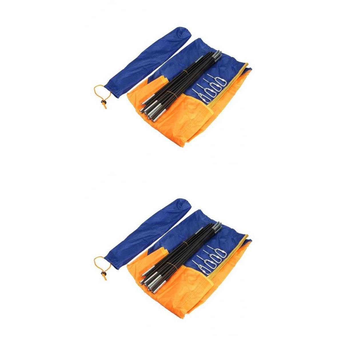 CALANDIS Inflatable Boat Kayak Canopy Awning Sun Shade ShelteR 3/4 Person | Accessories-image-40