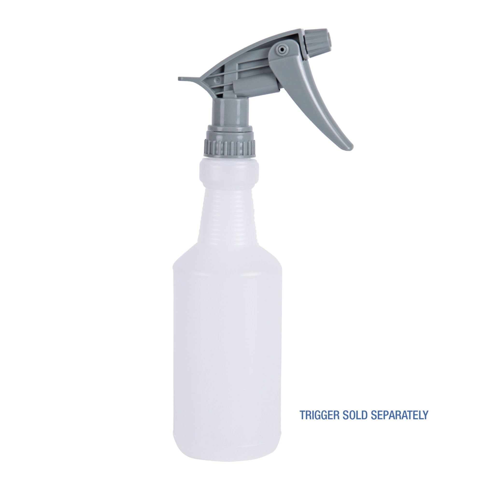 Boardwalk Handi-Hold Spray Bottle, 16 oz, Clear, 24/Carton